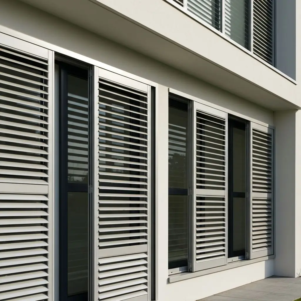 Aluminium Shutter Window